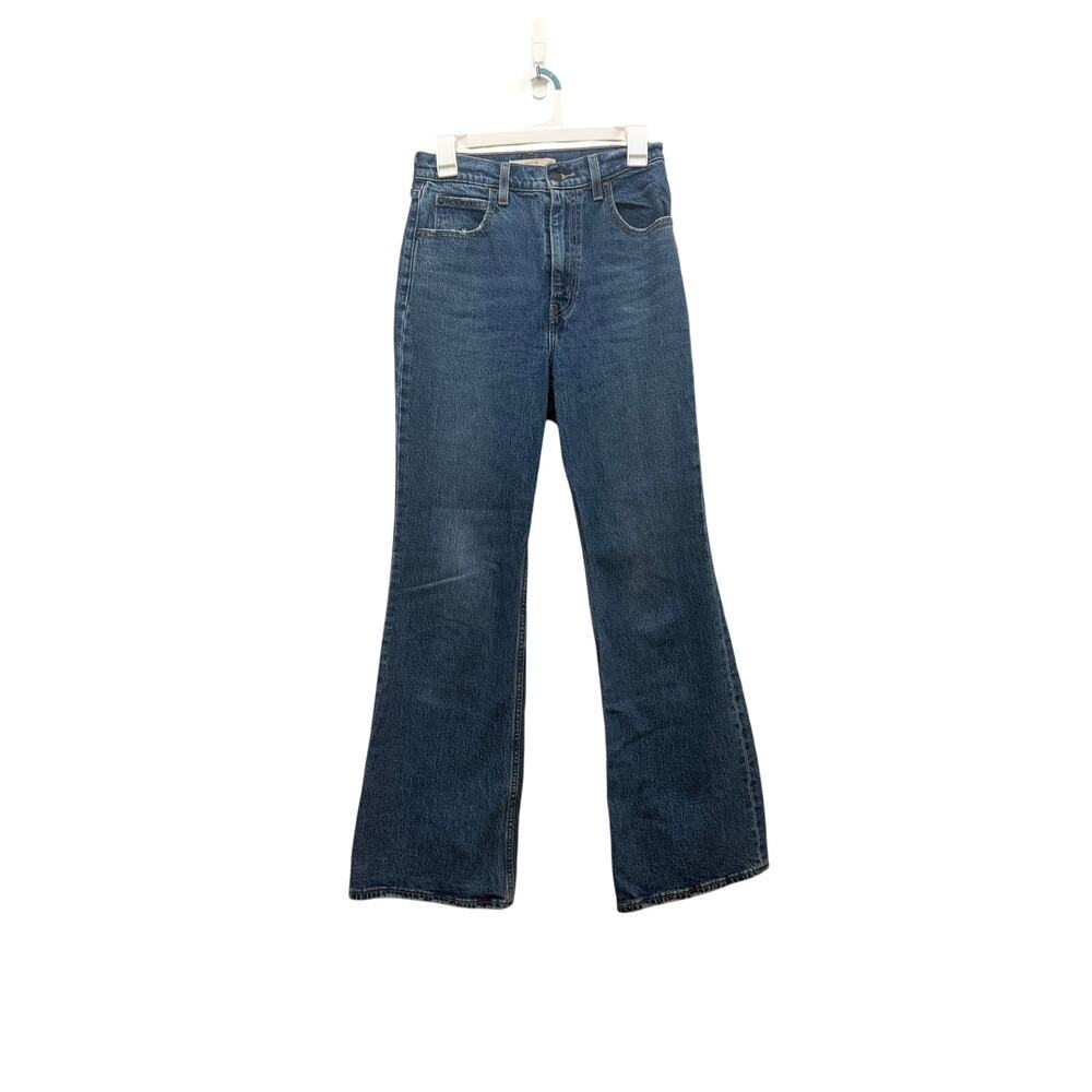 Levis 70s High Flare Sonoma Step Jeans 26 Ultra High Rise Bell Bottom Retro - Picture 2 of 12
